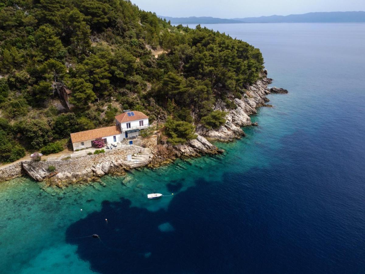 Secluded Fisherman'S Cottage Cove Skozanje, Hvar - 4009 Gdinj Dış mekan fotoğraf
